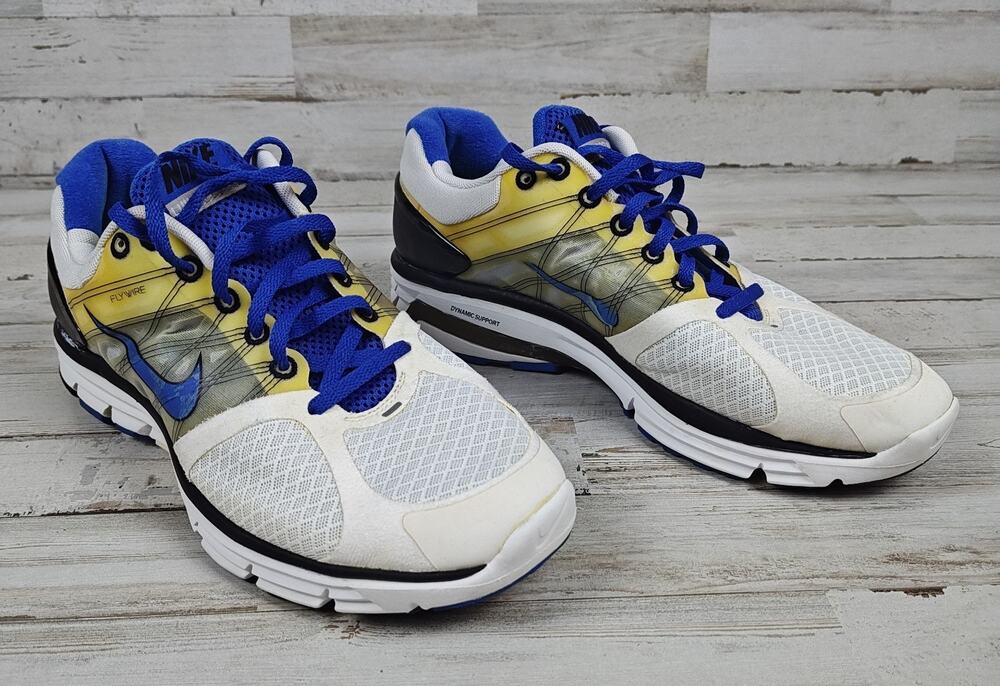 NIKE Lunarglide 2 Shoes Mens Size 8.5 Flywire Dynamic Support 407648-004 READ
